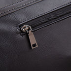 Vintage Faux Leather Messenger Bag